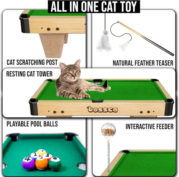Tossca Cat Tree Pool Table - Image 2