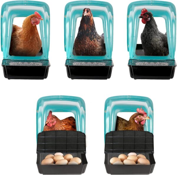 Tossca Nesting Boxes for Chicken Coop - 2 sets - Image 3