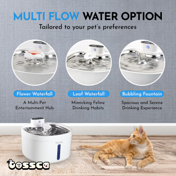 Tossca Pet Water Fountain for Cat and Dog - Image 6