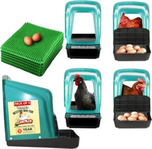 Tossca Nesting Boxes for Chicken Coop - 5 sets